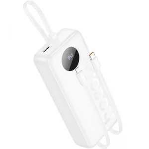 پاوربانک 20.000 میلی آمپر توان 22.5W و 20W PD به همراه کابل مدل Hoco J132A (100% اورجینال)