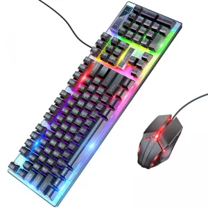 کیبورد و ماوس گیمینگ از برند هوکو مدل Hoco GM18 (100% اورجینال)