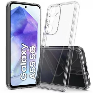 قاب گوشی Samsung Galaxy A55 مدل تمام ژله ای محافظ لنزدار
