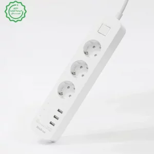 سه راهی محافظ برق با کابل 1.8 متری و 3 پورت شارژ مدل Hadron P323