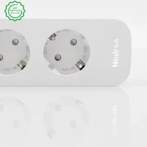چند راهی برق و محافظ بار 4 پریز با کابل 1.8 متری مدل Hadron P24