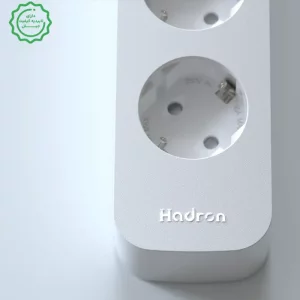 چند راهی برق و محافظ بار 4 پریز با کابل 1.8 متری مدل Hadron P24