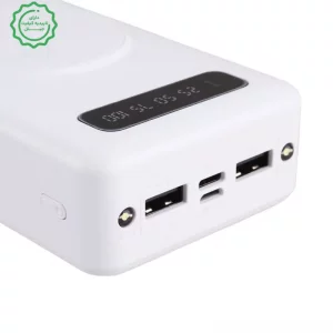 پاوربانک وایرلس دار 20.000 به همراه کابل و دو پورت مدل کین وال T2