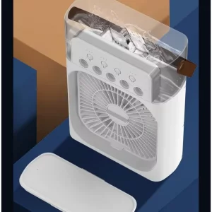 پنکه رومیزی مه پاش مدل Air Conditioner (قابلیت اتصال به پاوربانک)