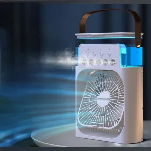 پنکه رومیزی مه پاش مدل Air Conditioner (قابلیت اتصال به پاوربانک)