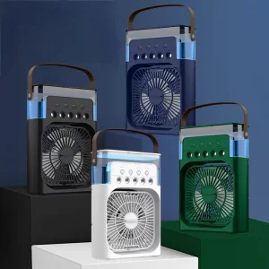 پنکه رومیزی مه پاش مدل Air Conditioner (قابلیت اتصال به پاوربانک)