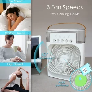 پنکه رومیزی مه پاش مدل Cooling Fan (قابل اتصال به پاوربانک)