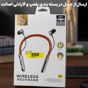 هدست وایرلس رم خور مدل گردنی مکالمه دار A11