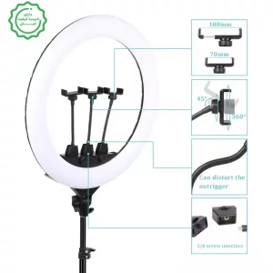 رینگ لایت ال ای دی 56 سانتی متری 70 وات مدل Ring Light ZB-F488 70W