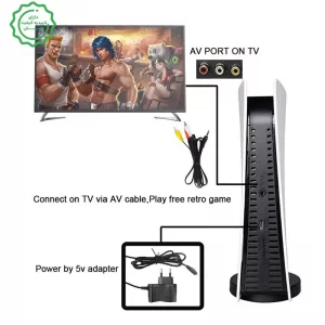 کنسول بازی 300 گیم نوستالژیک به همراه دو دسته مدل Game Station 5