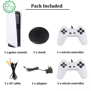 کنسول بازی 300 گیم نوستالژیک به همراه دو دسته مدل Game Station 5