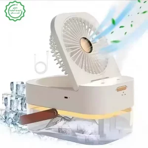 پنکه ریموت دار مه پاش رومیزی با چراغ خواب مدل Summer Portable