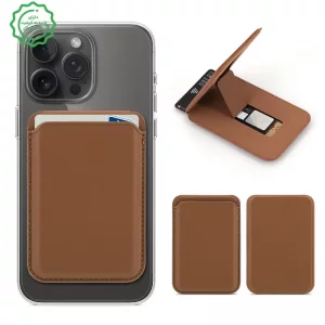 کیف مگ سیف جاکارتی دار استنددار مدل چرمی Wallet Card