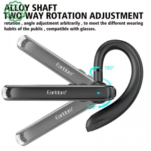 هدست وایرلس خلبانی گیره ای مدل Earldom BH65 (100% اورجینال)