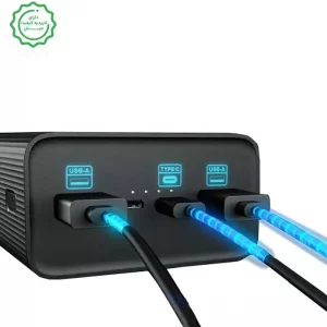 پاوربانک 4 پورت 30.000 میلی آمپر با توان 18 وات شیائومی مدل PB3018ZM