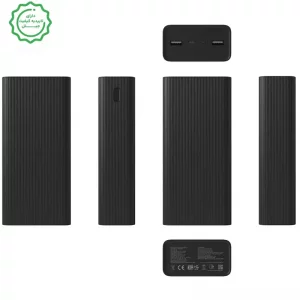 پاوربانک 4 پورت 30.000 میلی آمپر با توان 18 وات شیائومی مدل PB3018ZM