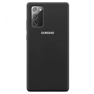 کاور سیلیکونی تک رنگ اورجینال Samsung Galaxy Note 20 مدل پاک کنی اصل (متریال ویتنام)