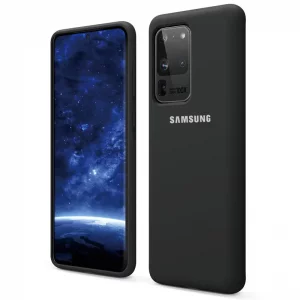 کاور سیلیکونی تک رنگ اورجینال Samsung Galaxy S20 Ultra مدل پاک کنی اصل (متریال ویتنام)