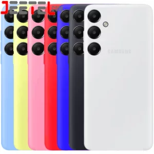 کاور سیلیکونی تک رنگ اورجینال Samsung Galaxy S25 مدل پاک کنی اصل (متریال ویتنام)