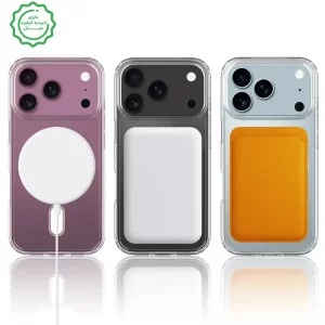 قاب شفاف مگ سیفدار مناسب برای IPHONE 17 Pro (پک اپل استوری)