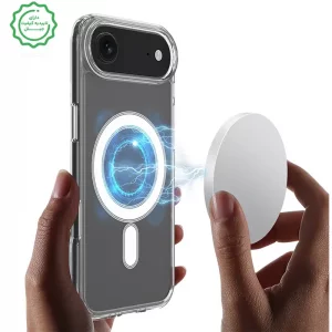 قاب شفاف مگ سیفدار مناسب برای IPHONE 17 Air (پک اپل استوری)