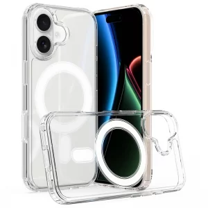 قاب شفاف مگ سیفدار مناسب برای IPHONE 17 (پک اپل استوری)