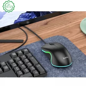 موس گیمینگ سیم دار RGB از برند هوکو مدل Hoco GM19