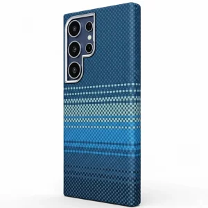 قاب طرح کربنی مگ سیف دار iPefet مناسب برای گوشی Samsung Galaxy S24 Ultra