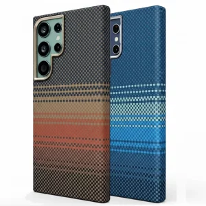 قاب طرح کربنی مگ سیف دار iPefet مناسب برای گوشی Samsung Galaxy S24 Ultra