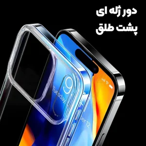 کاور شفاف دکمه فلزی اورجینال مناسب برای گوشی IPHONE 17 Pro Max از برند Berlia