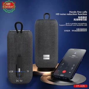 اسپیکر بلوتوثی 4.8W با قابلیت اتصال رم و فلش مدل Earldom A28 (100% اورجینال)