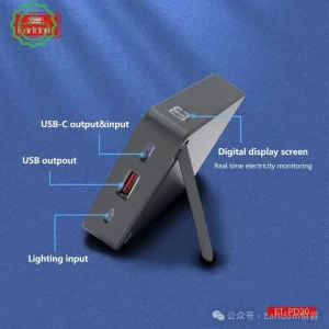 پاوربانک 10.000Mah وایرلس بدنه شفاف به توان 15W مدل Earldom PD20 (100% اورجینال)