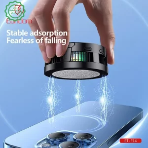 فن خنک کننده گوشی موبایل مدل RGB مگنتی Earldom F14 (100% اورجینال)