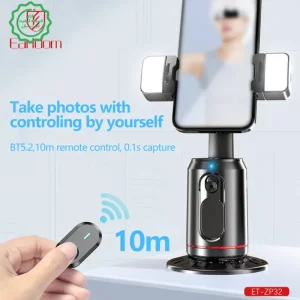 سه پایه و گیمبال ردیاب خودکار چهره 360 با AI درجه مدل Earldom ZP32 (100% اورجینال)