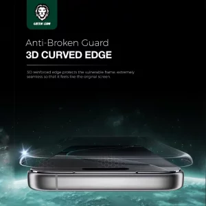 گلس محافظ صفحه نمایش مدل گرین لاین شفاف برای iPHONE 17 Pro Max