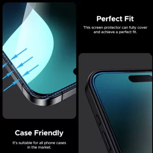 گلس حریم خصوصی اورجینال گوشی iPHONE 17 مدل KUZOOM Double side 26°