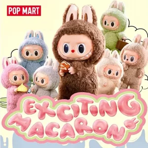 عروسک لبوبو  طرح ماکارون Pop Mart Vinyl Face