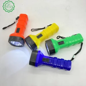 مینی چراغ قوه رنگی باتری خور مدل TY-1016