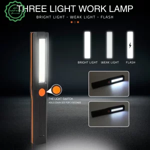 چراغ قوه مگنتی باتری خور مدل Working Light
