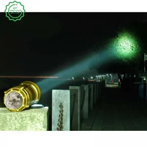 چراغ جادویی شارژی 5 کاره پاوربانک ، چراغ قوه ، مطالعه ، فانوس و رقص نور مدل 6LED