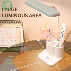 چراغ مطالعه رومیزی شارژی مدل لمسی سه حالته LED Desk