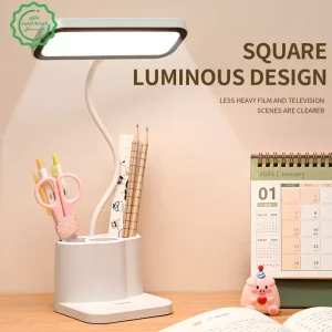 چراغ مطالعه رومیزی شارژی مدل لمسی سه حالته LED Desk