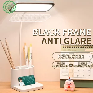 چراغ مطالعه رومیزی شارژی مدل لمسی سه حالته LED Desk