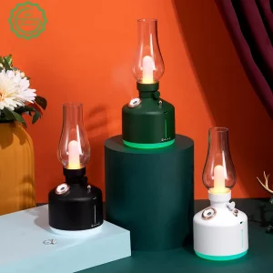 دستگاه بخور سرد به همراه چراغ خواب شارژی مدل فانوسی Lamp Lantern