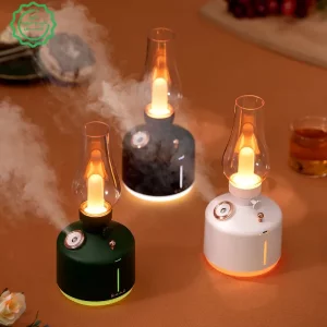 دستگاه بخور سرد به همراه چراغ خواب شارژی مدل فانوسی Lamp Lantern