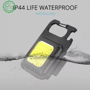 چراغ قوه شارژی جیبی مدل مگنتی پایه دار Light Keychain
