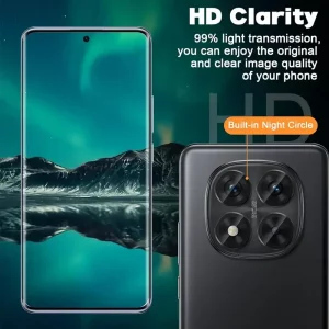 محافظ لنز دوربین Xiaomi Redmi Note 14 Pro Plus رینگی
