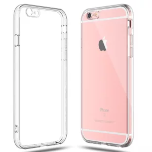 کاور شفاف مناسب برای گوشی iPHONE 6 / 6S مدل تمام  ژله ای