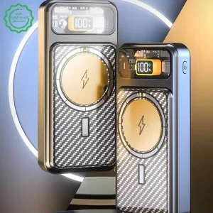 پاوربانک وایرلس شارژ مگ سیف به ظرفیت 20.000Mah و توان 22.5 وات PD QC3.0 مدل WP20