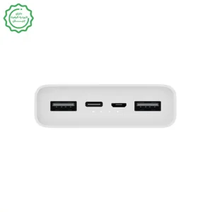 پاوربانک 20.000 میلی آمپر با توان 22.5 وات از برند شیائومی مدل PB2022ZM (100% اورجینال)